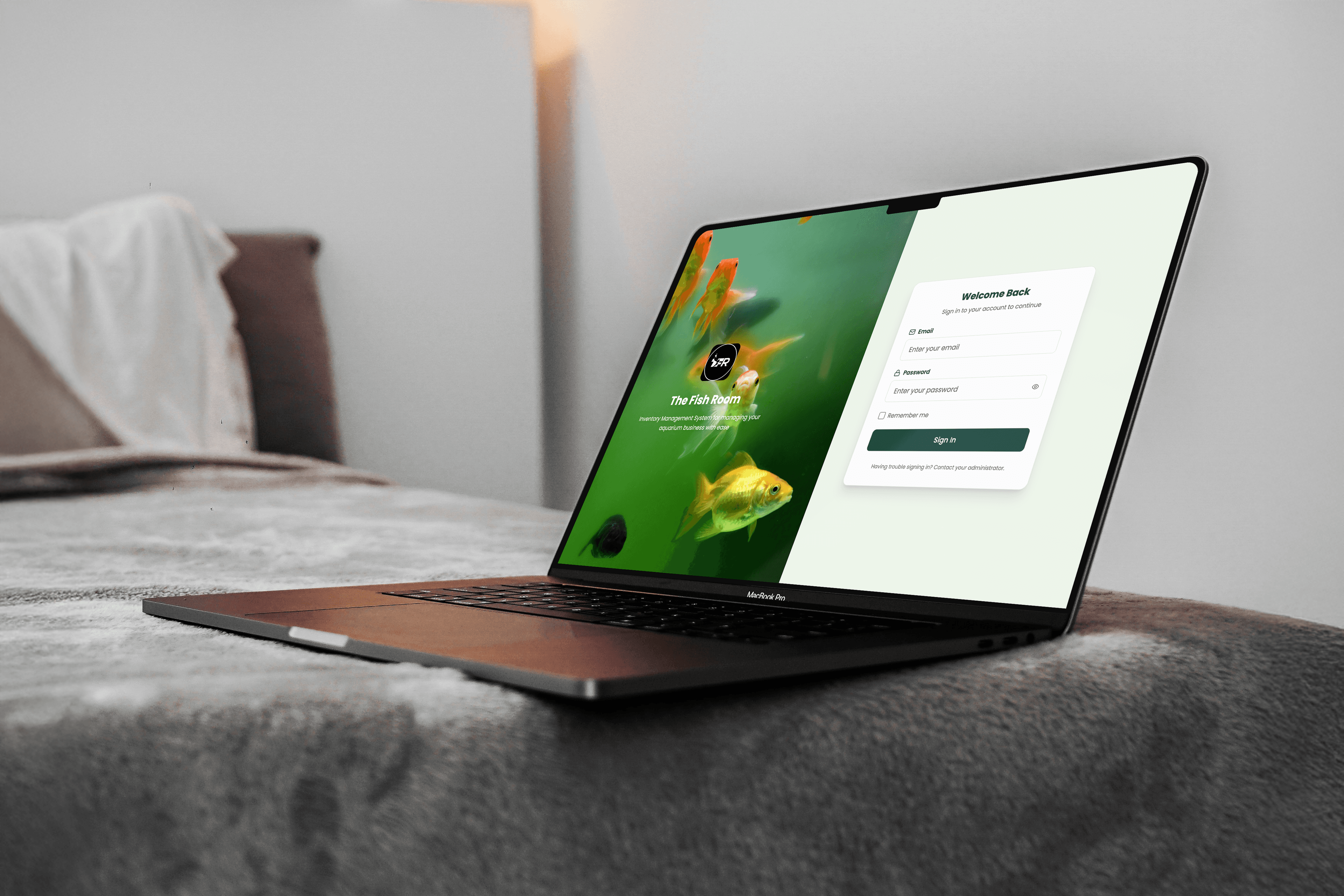 The Fish Room project